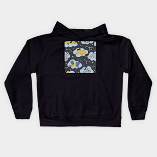 Cats on the clouds Kids Hoodie